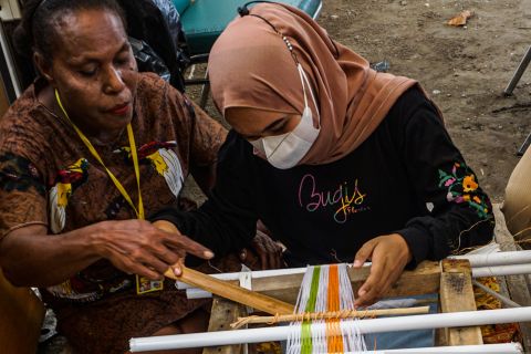 Pameran seni untuk wisatawan dan menyemarakkan PON Papua