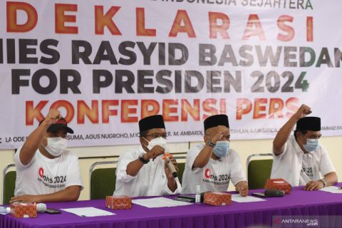 Deklarasi dukungan relawan Anies Baswedan maju Pilpres 2024