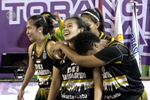 Tim bola basket putri 3x3 DKI Jakarta raih perunggu
