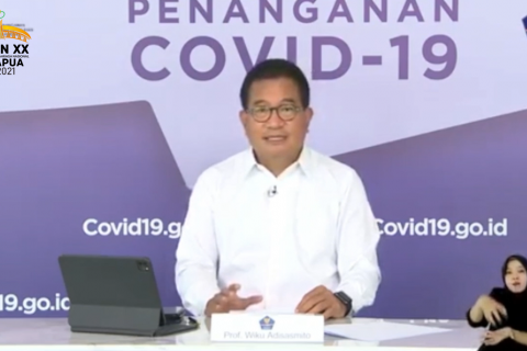 Jubir: Penurunan COVID-19 mingguan 34,6 persen