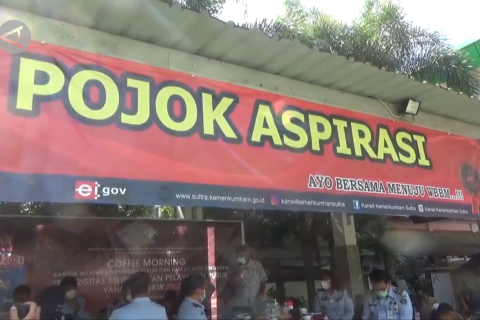 Kemenkumham Sultra luncurkan 'Pojok Aspirasi'