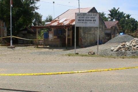 Polres Aceh Barat periksa 5 orang terkait penembakan pos polisi