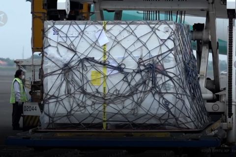 Indonesia terima hibah 800 ribu lebih vaksin Moderna dari Belanda