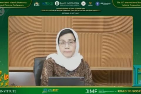 Sri Mulyani sebut sektor ekonomi syariah stabil selama pandemi