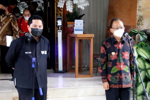 Erick Thohir dorong digitalisasi sistem layanan pariwisata di Bali