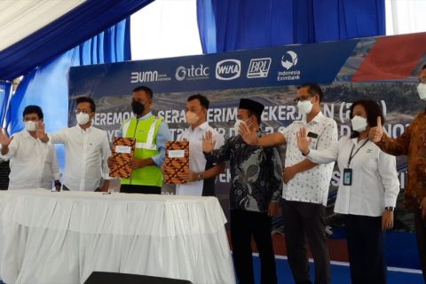 Infrastruktur Sirkuit Mandalika diserahterimakan