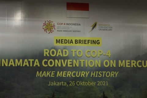 Perdagangan merkuri ilegal jadi sorotan Indonesia di COP-4