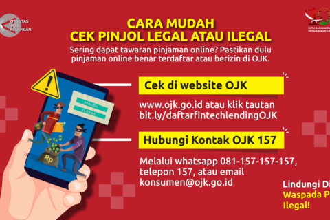 OJK minta masyarakat teliti sebelum ajukan pinjol