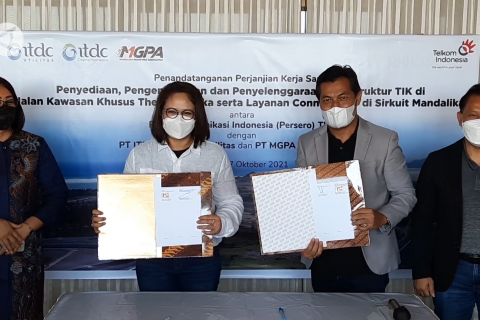 Telkom dan MGPA bermitra hadirkan TIK terbaik di Sirkuit Mandalika