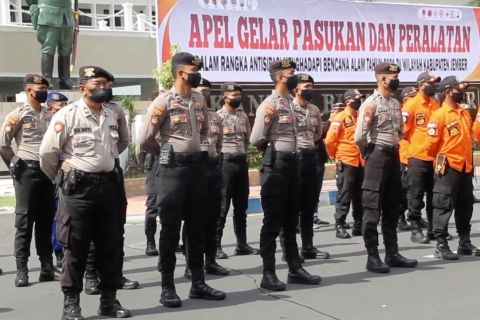 Antisipasi bencana alam, Pemkab Jember apel gelar pasukan