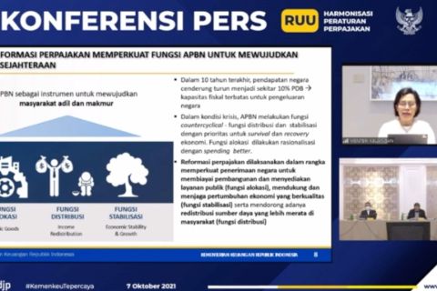 Menkeu: UU HPP bawa Indonesia jadi negara maju pada 2045