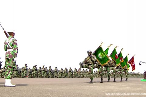 Presiden Jokowi tetapkan 3.103 anggota komponen cadangan