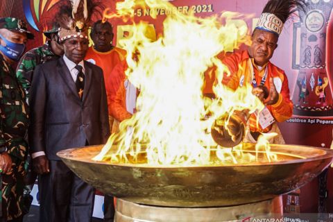 Pengambilan Api Peparnas Papua