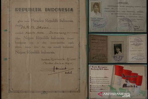 Rencana penyerahan dokumen asli Wali Kota Semarang pertama