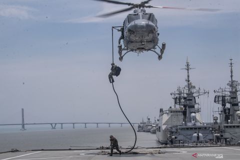 Kopaska gelar latihan Operasi Kontra Teror Maritim