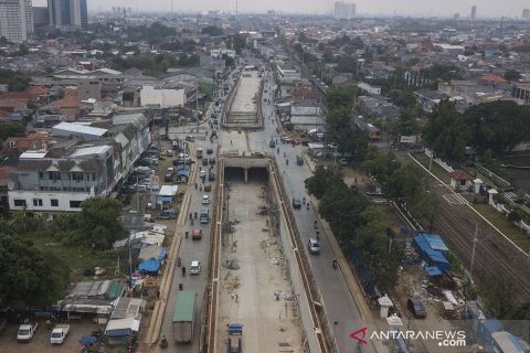 Underpass Bulak Kapal di Bekasi ditargetkan selesai akhir 2021