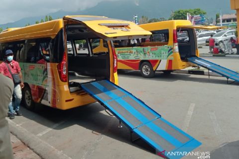 Angkutan Kendaraan Atlet Peparnas XVI Papua