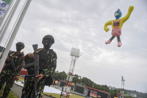 Satu hari menjelang perhelatan Peparnas Papua 2021