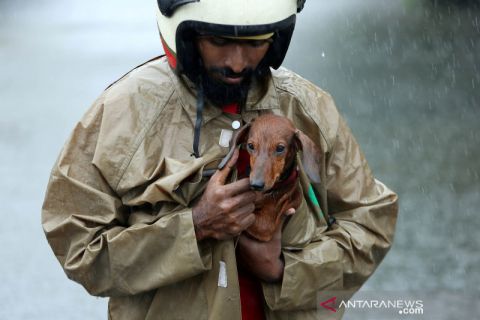 Banjir rendam Chennai India