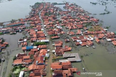 Banjir Rob Pekalongan Belum Surut