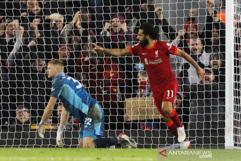 Liga Inggris: Liverpool sikat Arsenal 4-0