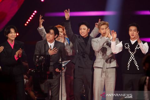 BTS raih Artist of the Year dalam American Music Awards