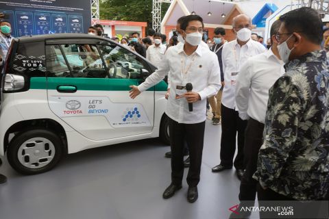 Pameran kendaraan listrik