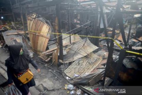 Pasca Kebakaran Pasar Bawah Bukittinggi