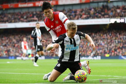 Liga Inggris: Babak pertama usai Arsenal vs Newcastle United tanpa gol