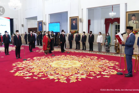Jokowi lantik 12 Dubes LBBP RI