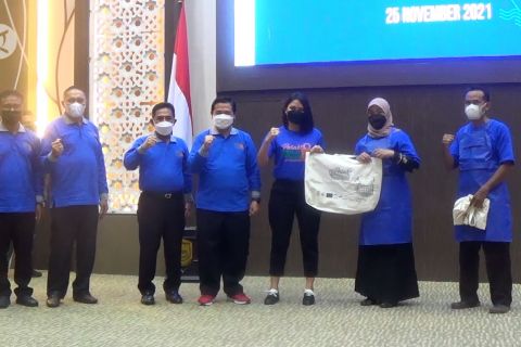 Gerakan diet kantong plastik merambah pasar tradisional di Banjarmasin