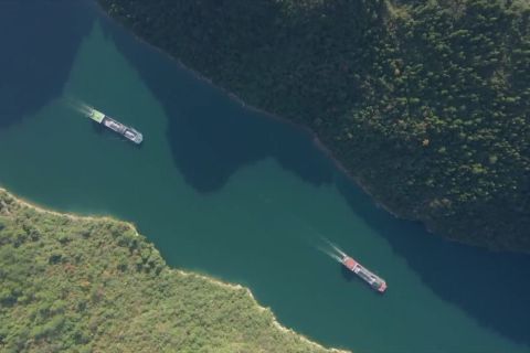 Jalur air Sungai Wujiang kembali dibuka setelah 20 tahun ditutup