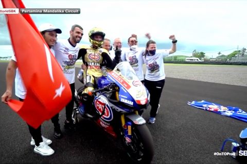 Juara dunia superbike apresiasi kerja keras tim