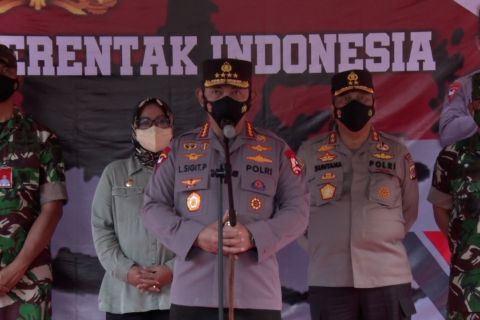 Kapolri gencarkan akselerasi vaksinasi COVID-19 jelang akhir tahun
