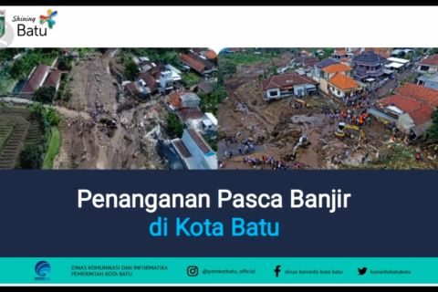 Kota Batu berbenah setelah dihadang banjir bandang