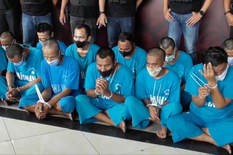 Polda Jateng amankan 325 tersangka curanmor