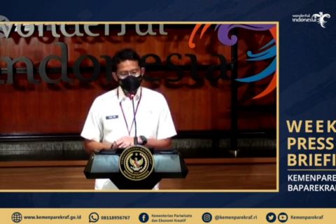 Sandiaga sebut sektor pariwisata mulai menggeliat