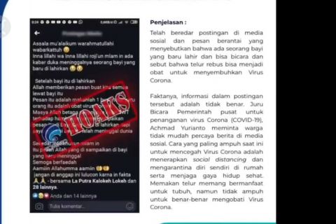 Cegah hoaks dengan pendekatan harmoni
