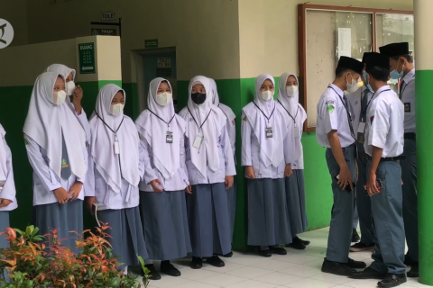 Menciptakan sekolah ramah anak di Pekalongan
