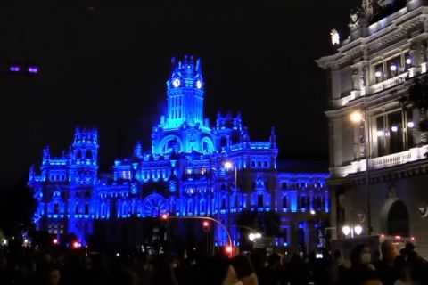 Ibu kota Spanyol bermandikan cahaya selama gelaran LuzMadrid