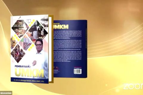 Airlangga Hartarto luncurkan buku Pembiayaan UMKM