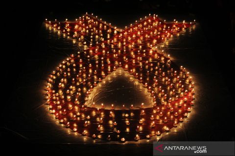 Aksi memperingati hari AIDS Sedunia di Pontianak