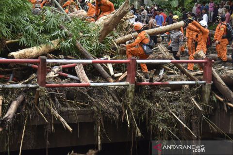 Dampak banjir bandang di Lombok Barat