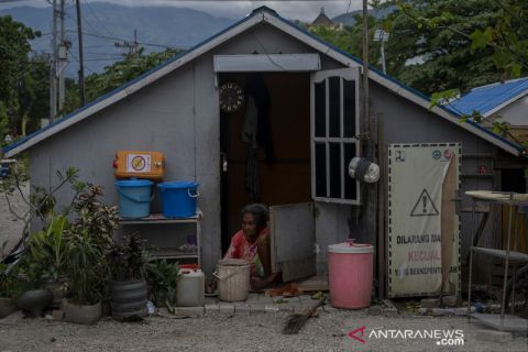 Masa pinjam pakai lahan huntara shelter Lere berakhir