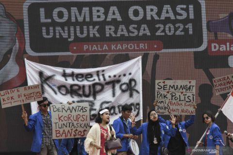 Lomba Orasi Unjuk Rasa pIala Kapolri