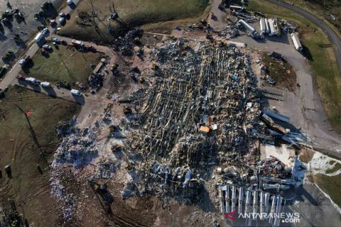 Amukan tornado hantam Amerika Serikat