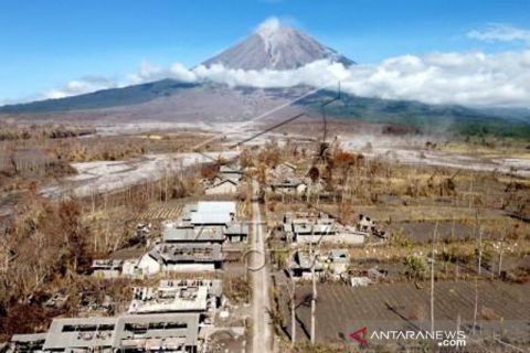 Kondisi Kampung Curah Koboan Di Kaki Gunung Semeru