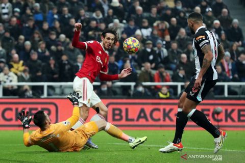 Liga Inggris: Newcastle United bermain imbang dengan Manchester United 1-1
