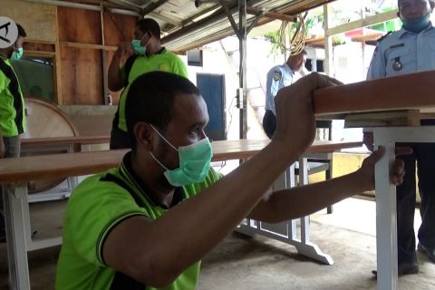 Lapas IIA Lhokseumawe bekali keterampilan warga binaan