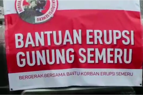 Penanganan erupsi Semeru, PMI kirim bantuan dan relawan